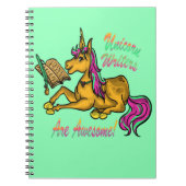 Unicorn Writers zijn Geweldige Notitieboek (Voorkant)