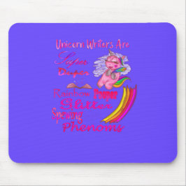 Unicorn Writers zijn superduplex Muismat