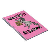 Unicorn Writing - storen niet Notitieboek (Rechterzijde)