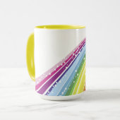 Unicorn Yellow 15 oz Combo Mok (Voorkant links)