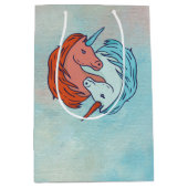 Unicorn Yin Yang Medium Cadeauzakje (Voorkant)