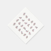 Unicorn Yoga Poses Patroonontwerp Servet (Hoek)