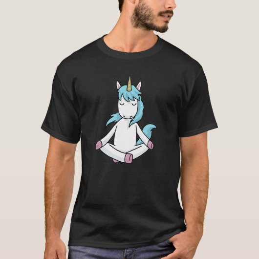 Unicorn Yoga T-shirt (Voorkant)