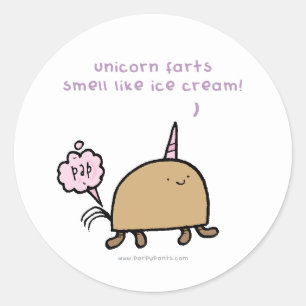 Unicornekwekers ruiken naar ijs Sticker