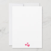 Unicornio feliz aankondiging (Achterkant)