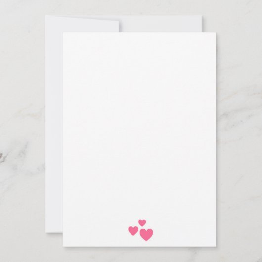 Unicornio feliz aankondiging (Achterkant)