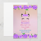 Unicornio Kaart (Voorkant / Achterkant)