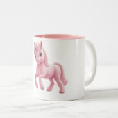 Unicornio Tweekleurige Koffiemok (Voorkant rechts)