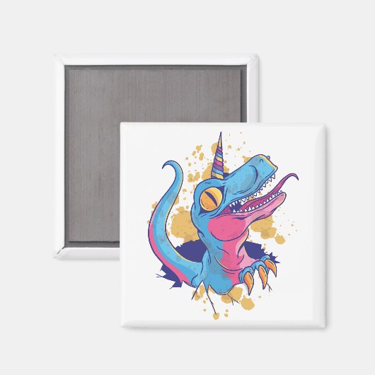 Unicornisaurus Magneet (Voorkant / Achterkant)