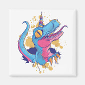 Unicornisaurus Magneet (Voorkant)