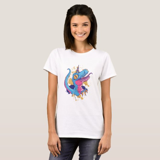 Unicornisaurus T-shirt (Voorkant volledig)