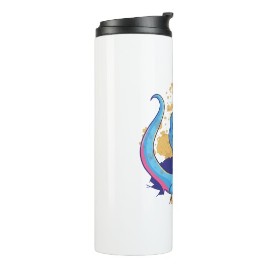 Unicornisaurus Thermosbeker (Gedraaid links)