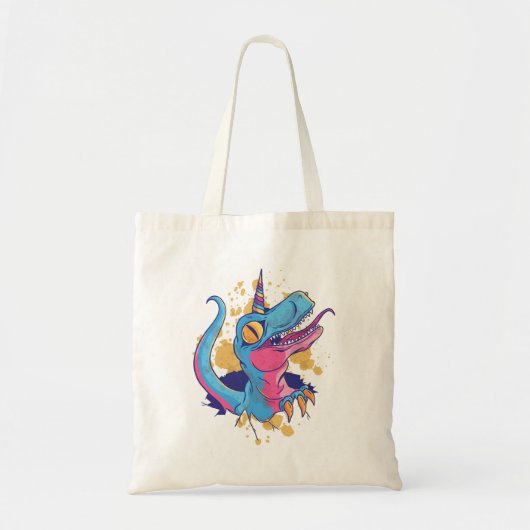 Unicornisaurus Tote Bag (Voorkant)