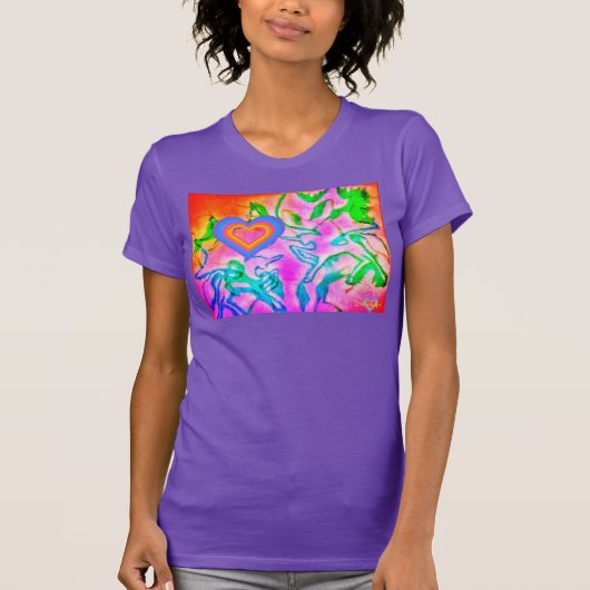 UNICORNS<3 TSHIRT (Voorkant)