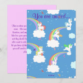 Unicorns afspelen kaart (Voorkant / Achterkant)