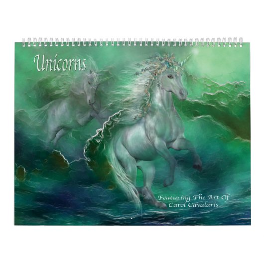 Unicorns Art Calendar Kalender (Hoes)