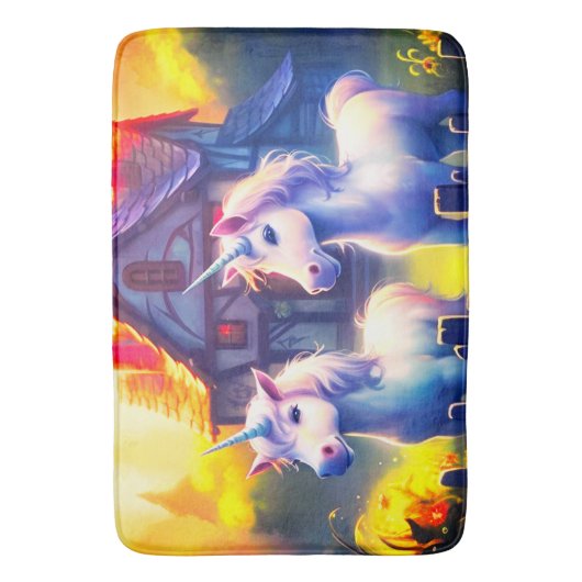 Unicorns Badmat (Voorkant Verticaal)