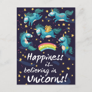 Unicorns Briefkaart