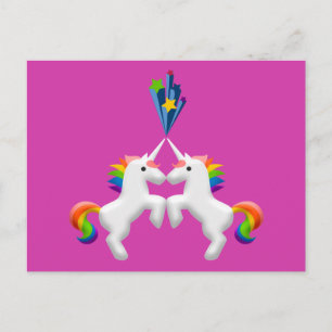Unicorns Briefkaart