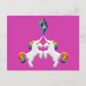 Unicorns Briefkaart (Voorkant)
