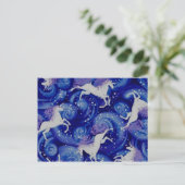 Unicorns Briefkaart (Staand voorkant)