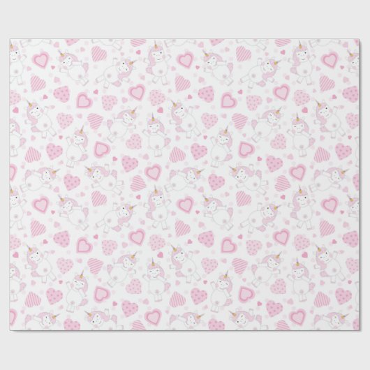 Unicorns Cadeaupapier (Vlak)