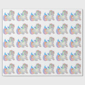 Unicorns Cadeaupapier (Vlak)