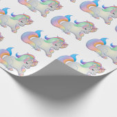Unicorns Cadeaupapier (Hoek)