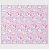 Unicorns Cadeaupapier (Vlak)