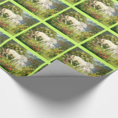 Unicorns Cadeaupapier (Hoek)