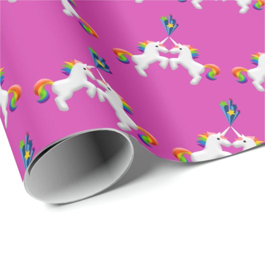 Unicorns Cadeaupapier (Rol Hoek)