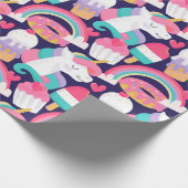 Unicorns Cadeaupapier (Hoek)