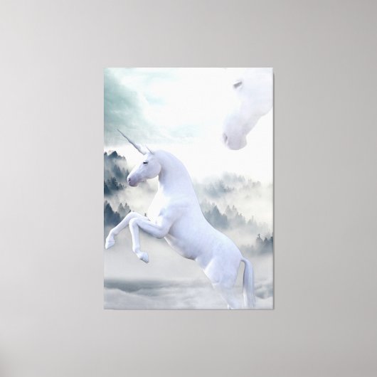 Unicorns Canvas Afdruk (Voorkant)