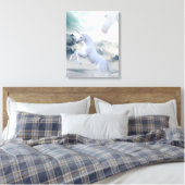 Unicorns Canvas Afdruk (Insitu (Slaapkamer))