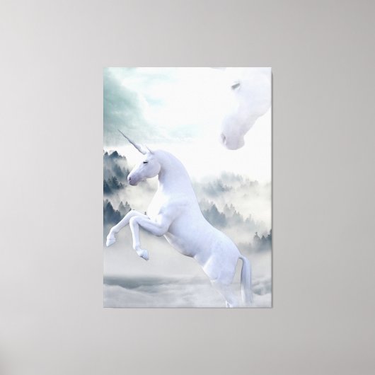Unicorns Canvas Afdruk (Voorkant)
