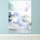 Unicorns Canvas Afdruk (Insitu (Houten vloer))