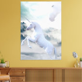 Unicorns Canvas Afdruk (Insitu (Woonkamer))