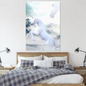 Unicorns Canvas Afdruk (Insitu (Slaapkamer))