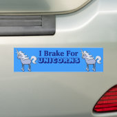 Unicorns Design Bumpersticker (Op auto)