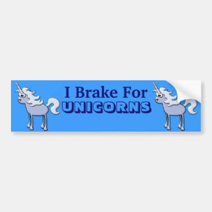 Unicorns Design Bumpersticker
