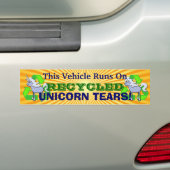Unicorns Design Bumpersticker (Op auto)