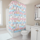 Unicorns Douchegordijn (In situ)