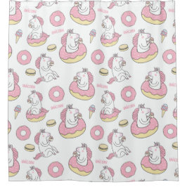 Unicorns Douchegordijn