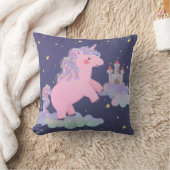 Unicorn's Dream Fantasy Illustratie Kussen (Deken)