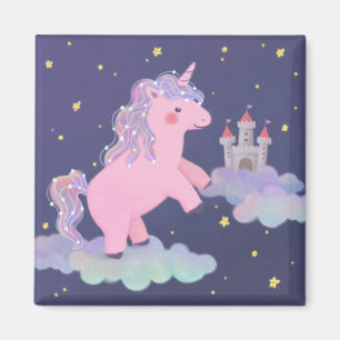Unicorn's Dream Fantasy Illustratie Magneet