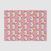 Unicorns en harten tissuepapier (Voorkant)