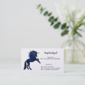 Unicorns en Horse Dreams Visitekaartje (Staand voorkant)