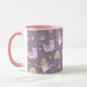 Unicorns en Llamas Mok (Links)