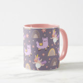 Unicorns en Llamas Mok (Voorkant rechts)