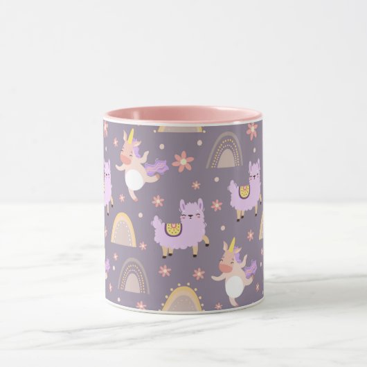 Unicorns en Llamas Mok (Midden)